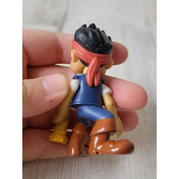 Mattel Jake pirate telescope boy Disney toy figure - Picture 4 of 6